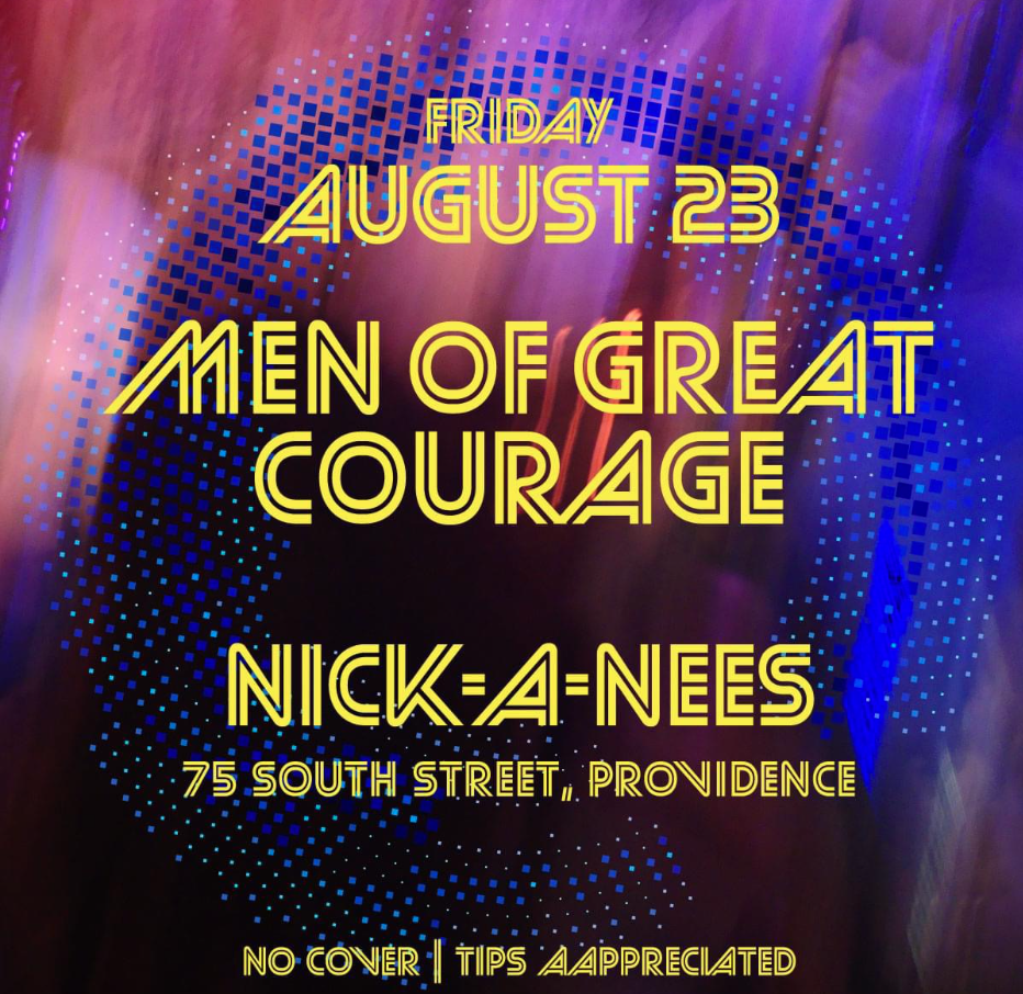 Mark Cutler & Men of Great Courage live at Nick-A-Nees